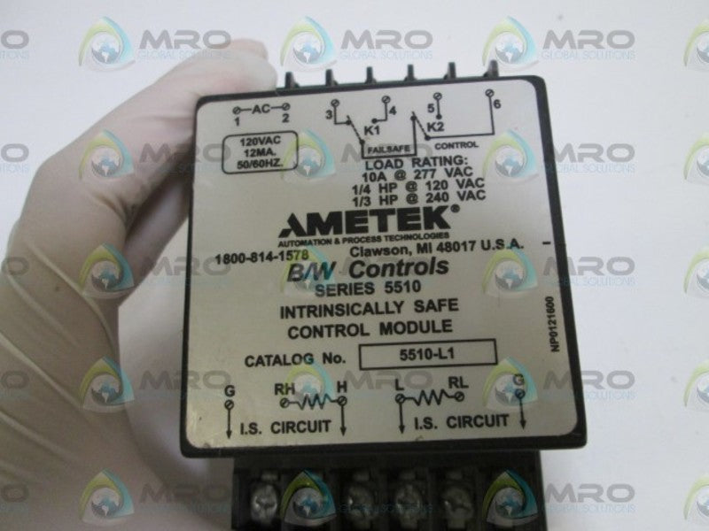 AMETEK CONTROL MODULE 5510-L1  UNMP