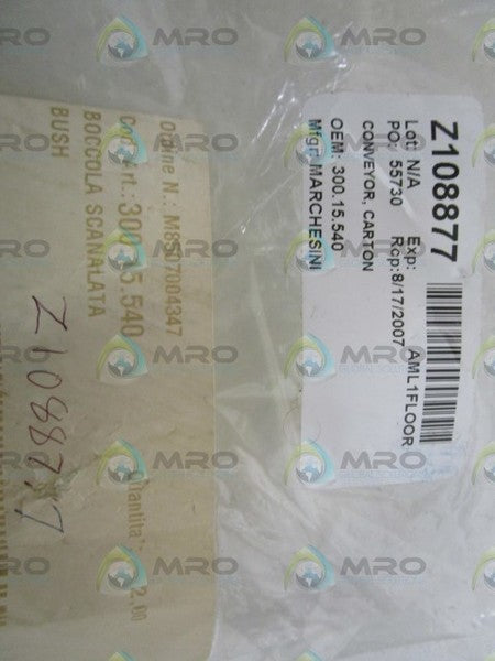 LOT OF 2 MARCHESINI CARTON CONVEYOR 300.15.540 *NEW NO BOX*