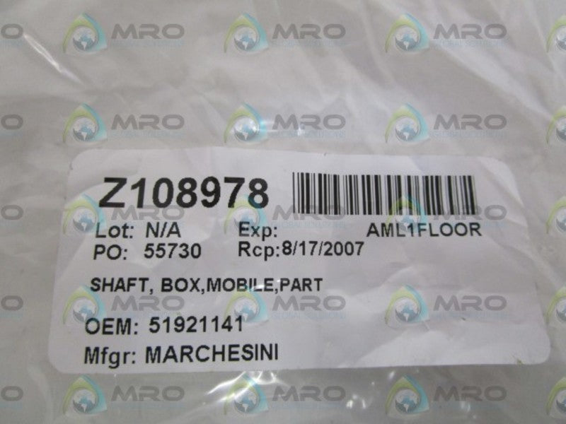 MARCHESINI SHAFT 51921141 *NEW IN BAG*