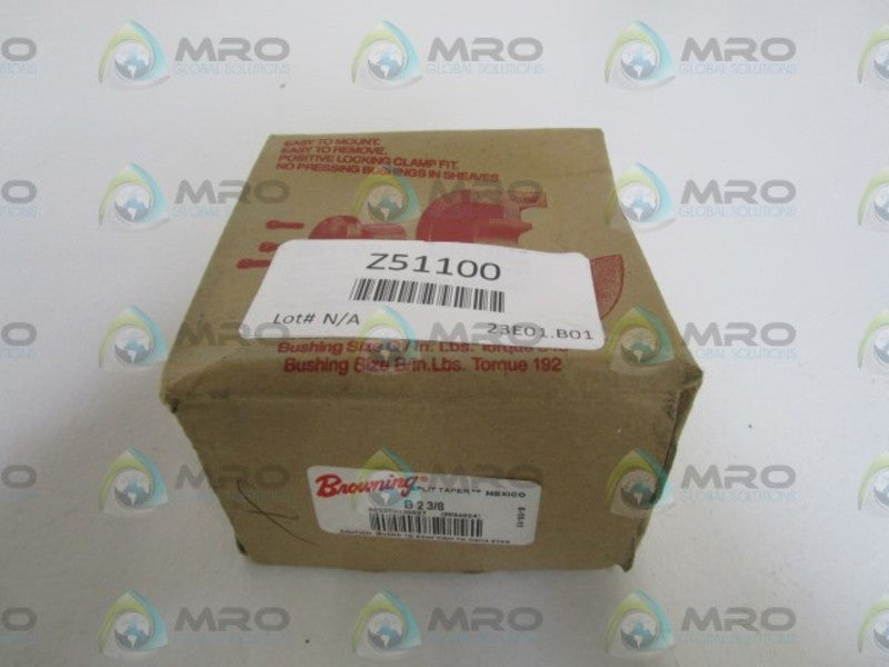 BROWNING SPLIT TAPER B 2-3/8 * FACTORY SEALED *