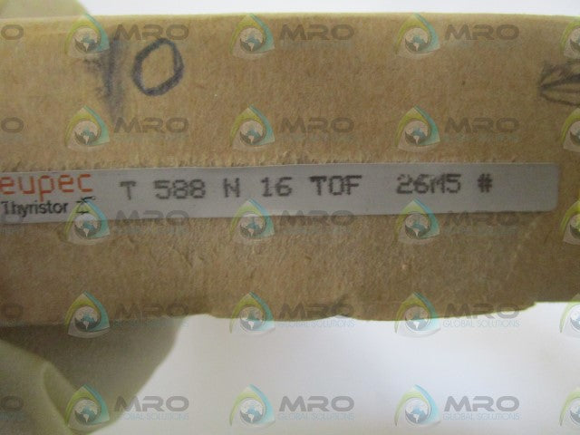 LOT OF 2 EUPEC THYRISTOR MODULE T588N16TOF *NEW IN BOX*