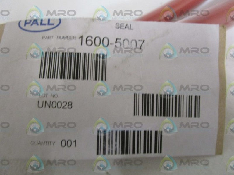 PALL SEAL 1600-5007 *NEW NO BOX*