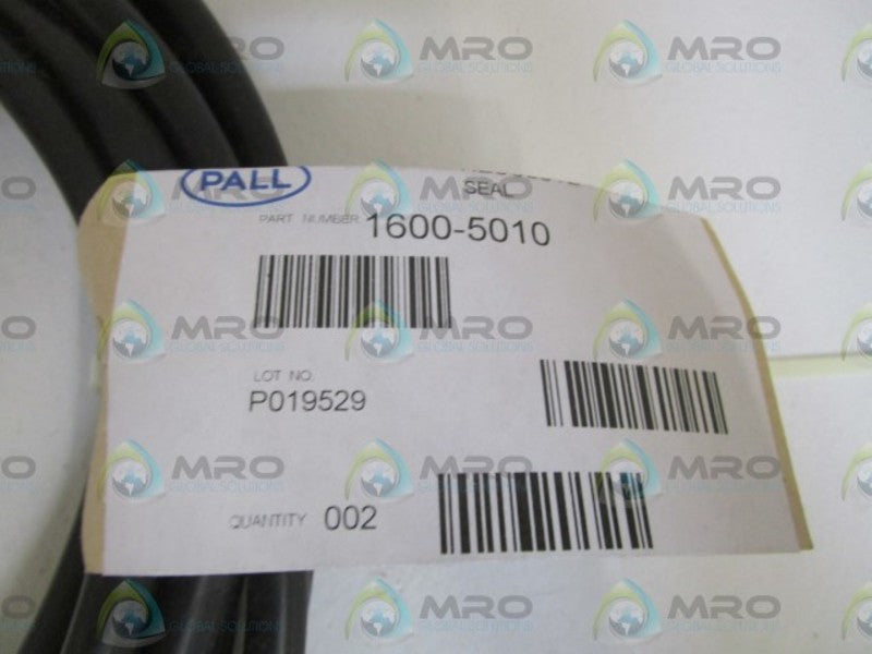 LOT OF 2 PALL SEAL 1600-5010 *NEW NO BOX *