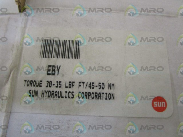 SUN HYDRUALICS HYDRUALIC VALVE EBY *NEW IN BOX*