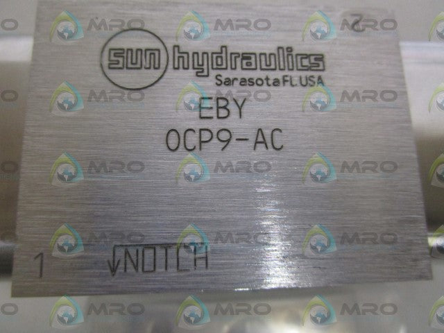 SUN HYDRUALICS HYDRUALIC VALVE EBY *NEW IN BOX*