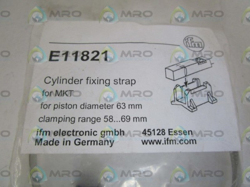 IFM EFECTOR E11821 FIXING STRAP *NEW IN FACTORY BAG*