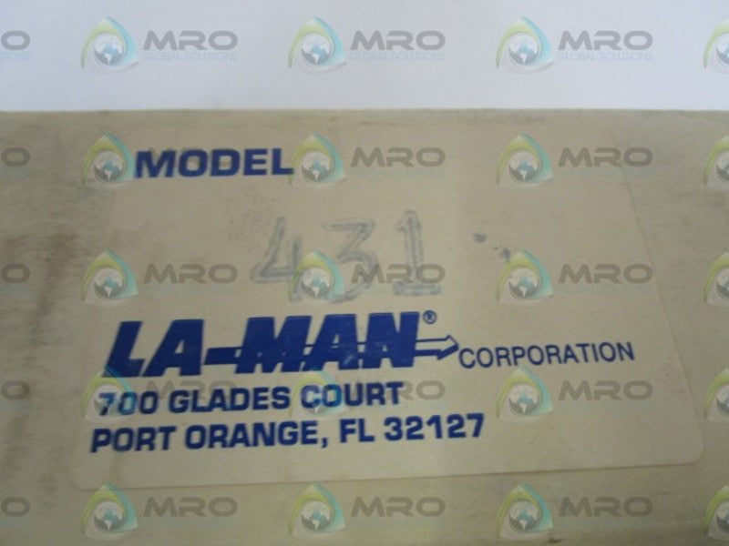 LA-MAN FILTER SERVICE KIT 431 *NEW IN BOX*