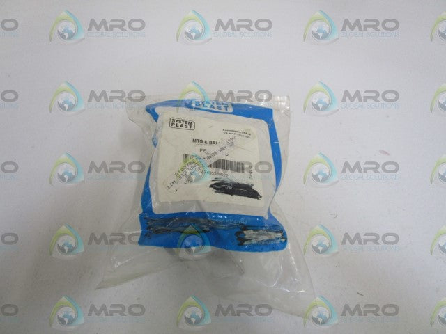 SYSTEM PLAST MTG & BALL ASSEMBLY FBS-16-SS *NEW IN FACTORY BAG*