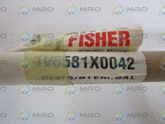 FISHER STEM AND PLUG 1V6581X0042 *NEW IN BOX*