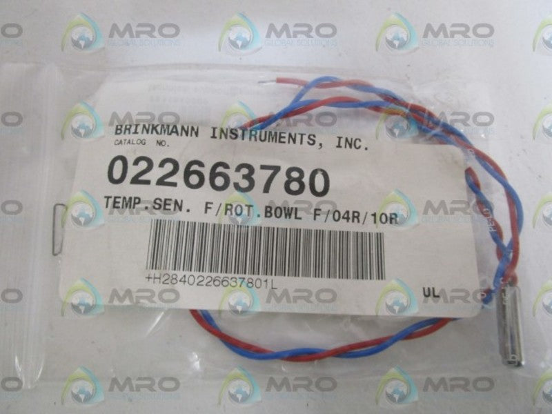 BRINKMANN TEMPERATURE SENSOR 022663780 * NEW IN BAG *