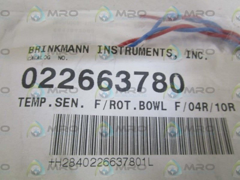 BRINKMANN TEMPERATURE SENSOR 022663780 * NEW IN BAG *