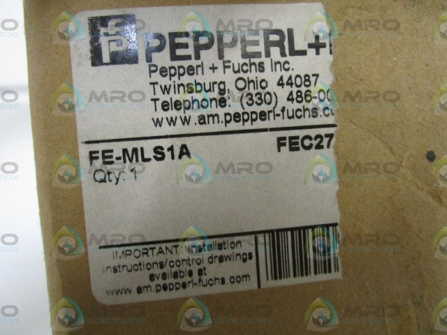 PEPPERL+FUCHS PHOTO AUTOMATION SENSOR FE-MLS1A *NEW IN BOX *
