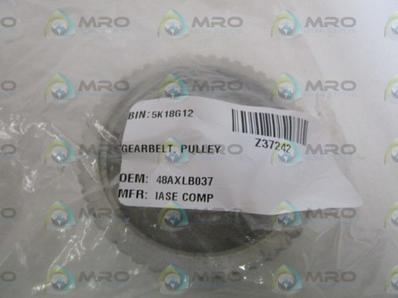 IASE PULLEY GEAR BELT 48AXLB037 *NEW NO BOX*