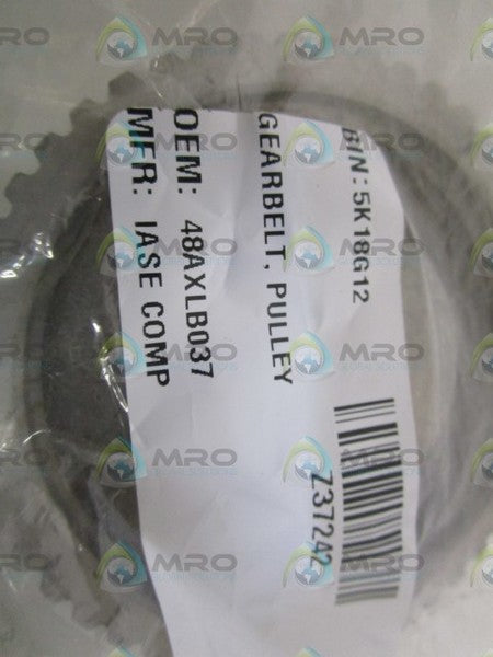 IASE PULLEY GEAR BELT 48AXLB037 *NEW NO BOX*