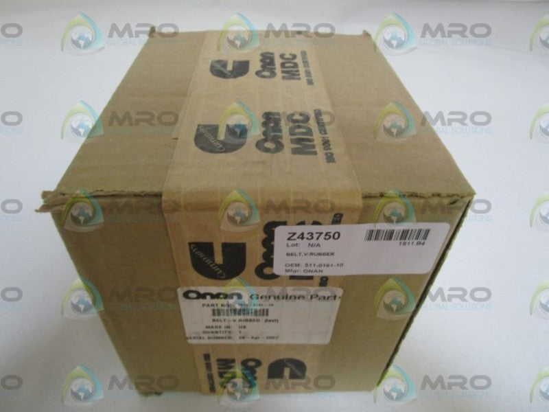 ONAN BELT-V RIBBED 0511-0161-10 * FACTORY SEALED *