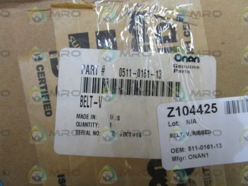 ONAN BELT-V 0511-0161-13  NSMP