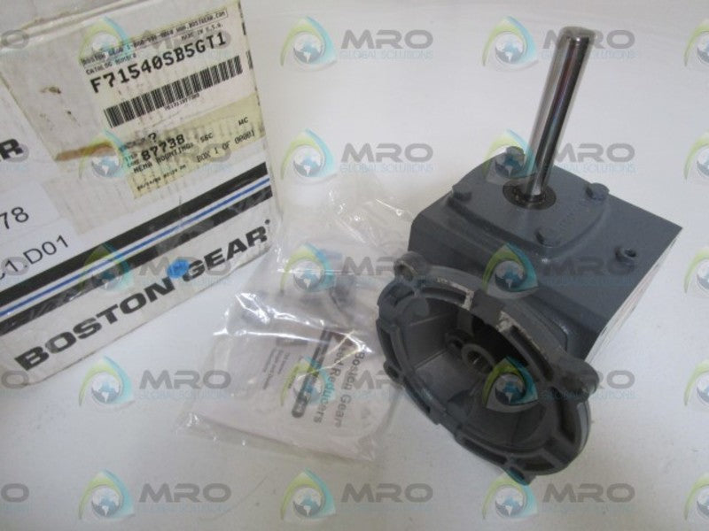 BOSTON GEAR SPEED REDUCER F71540SB5GT1  NSMP