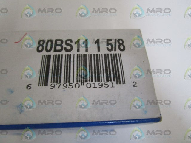 MARTIN BORED TO SIZE SPROCKET 80BS11 1 5/8 *FACTORY SEALED*
