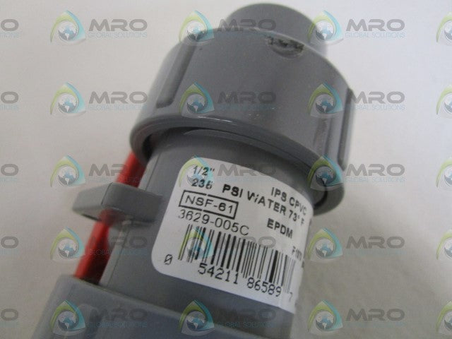 SPEARS 1/2" TU 2000 STANDARD BALL VALVE 3629-005C *NEW IN BOX*