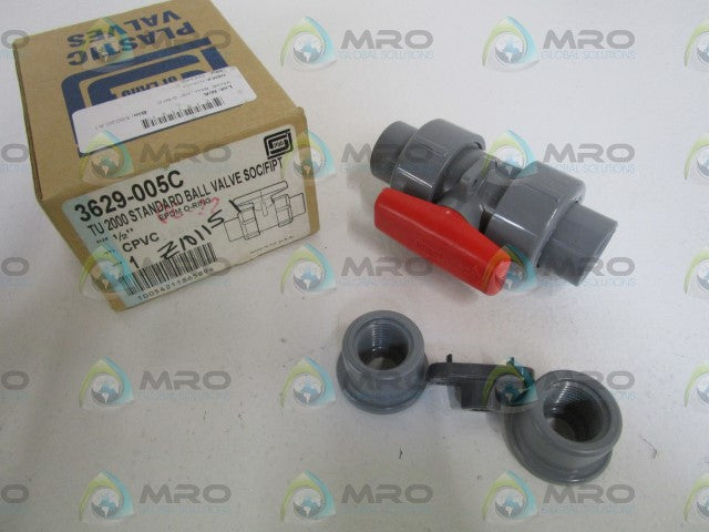 SPEARS 1/2" TU 2000 STANDARD BALL VALVE 3629-005C *NEW IN BOX*