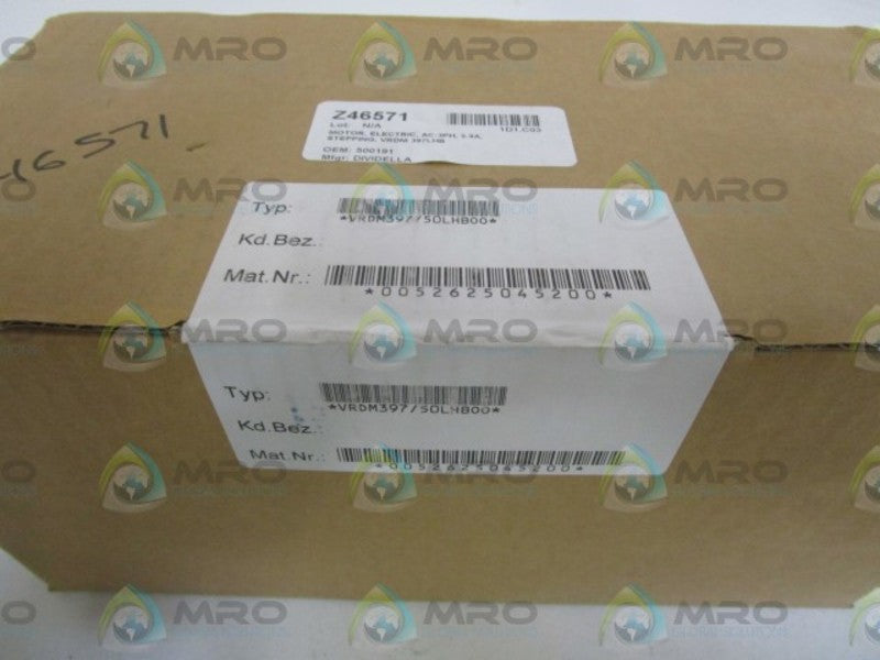 BERGER LAHR STEPPER MOTOR VRDM397/50LHB00  NSFS