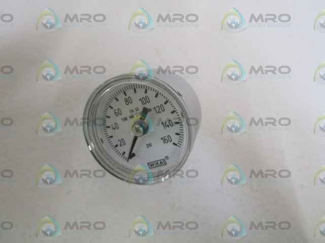 WIKA 9118080 PRESSURE GAUGE 160 PSI *NEW IN BOX*