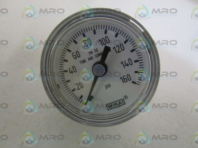 WIKA 9118080 PRESSURE GAUGE 160 PSI *NEW IN BOX*