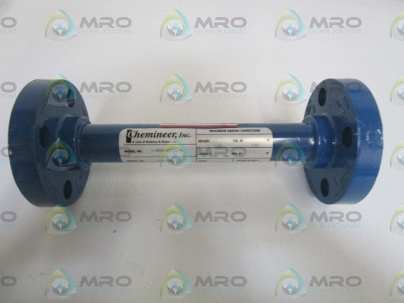 CHEMINEER, INC. STATIC MIXER 1-KME-CPVC-6  NSNP