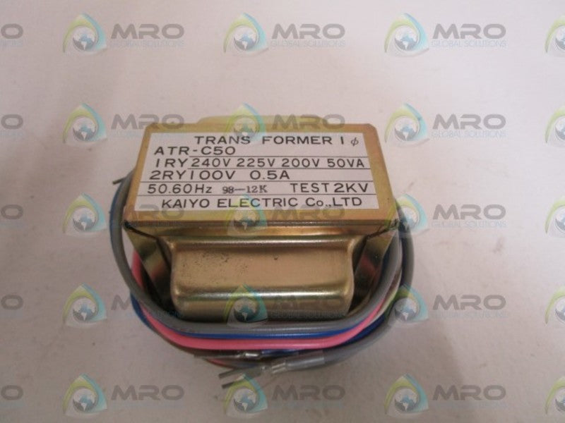 KAIYO ELECTRIC TRANSFORMER ATR-C50 *NEW IN BOX*