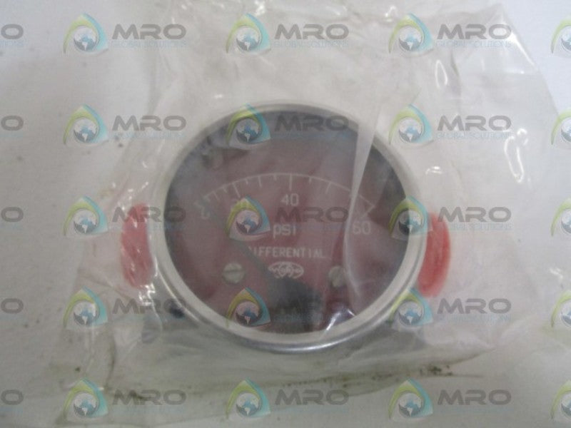 ORANGE RESEARCH INC. 0-60PSI GAUGE 1201-P27383-1  NSNP IN BAG