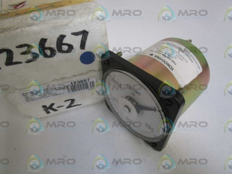 YOKOGAWA 0-2000AMPS AC PANEL METER Y0103-131-LSTM  NSMP