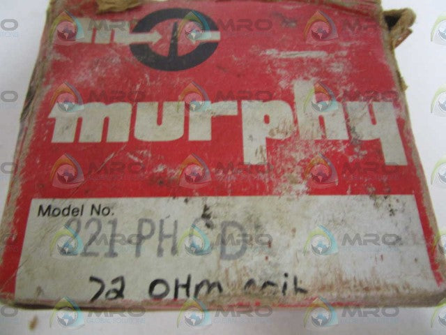 MURPHY 72OHM COIL RELAY 221-PH-CD *NEW IN BOX*