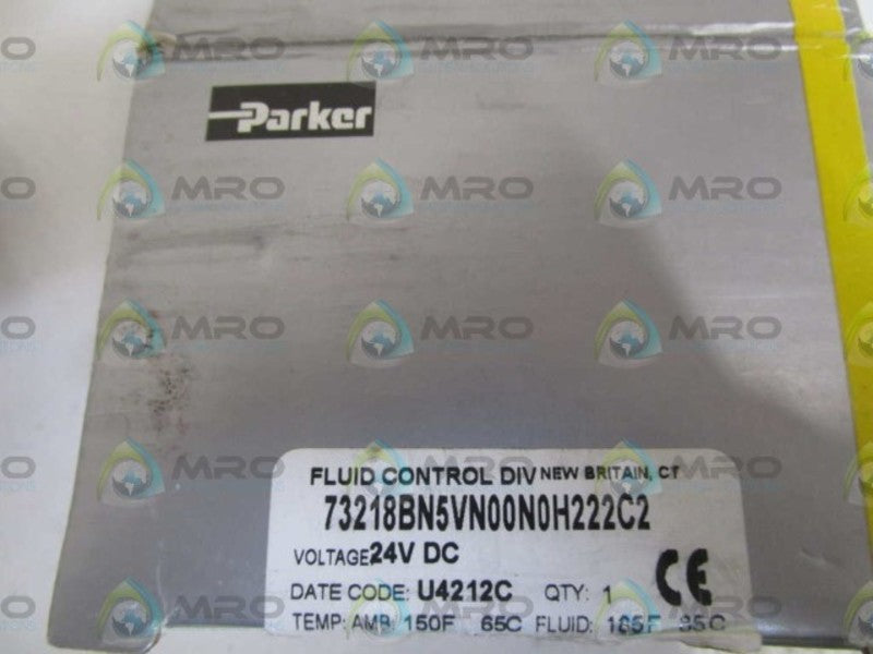 PARKER 24VDC VALVE 73218BN5VN00N0H222C2 *NEW IN BOX*