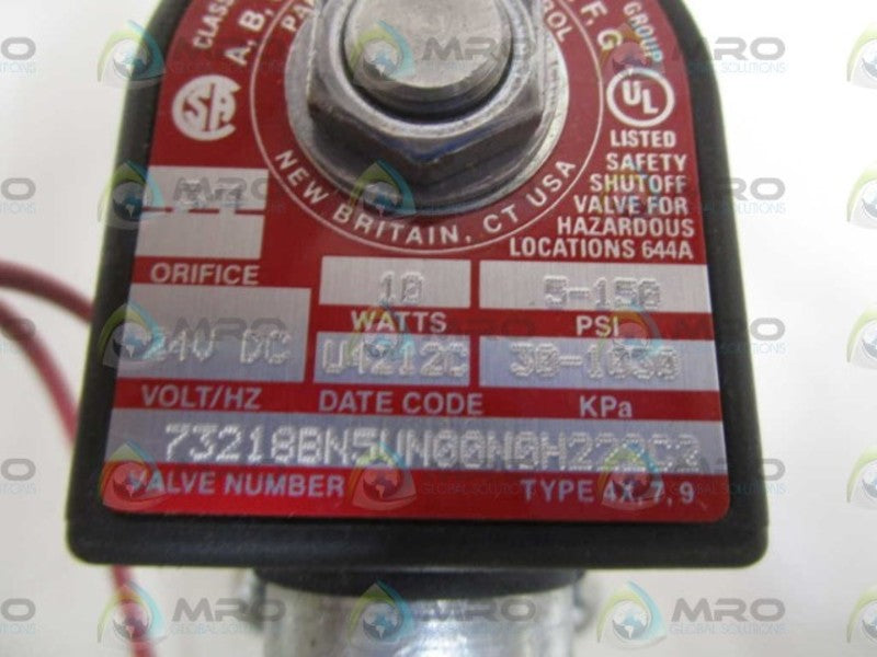 PARKER 24VDC VALVE 73218BN5VN00N0H222C2 *NEW IN BOX*