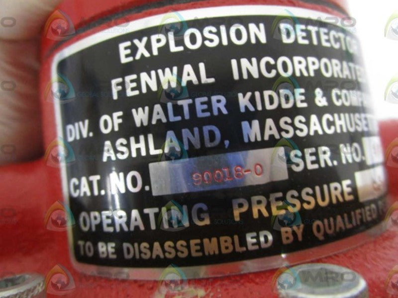 FENWAL INC. EXPLOSION DETECTOR 90018-0  NSNP