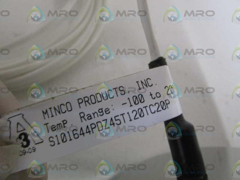 MINCO -100 TO 200 TEMPERATURE SENSOR S101644PDZ45T120TC20P *NEW NO BOX *