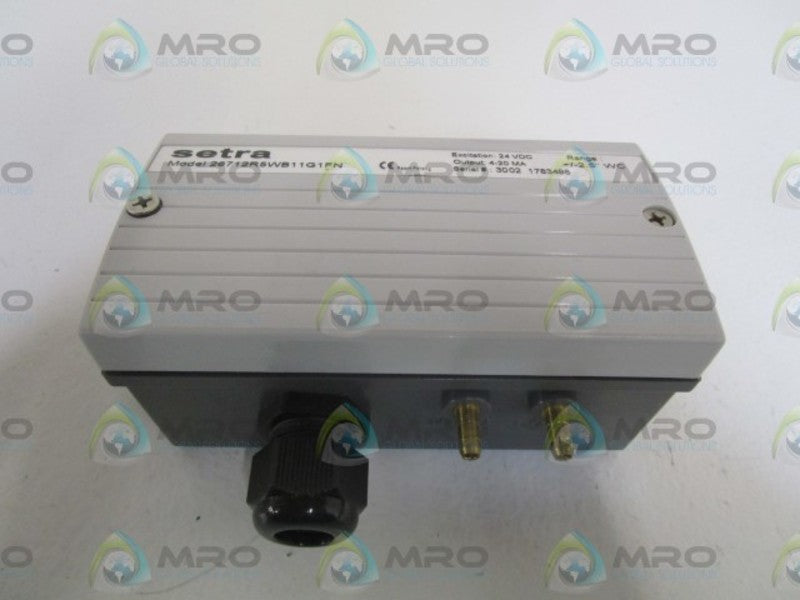 SETRA DIFFERENTIAL PRESSURE TRANSDUCER 26712R5WB11G1FN  NSMP