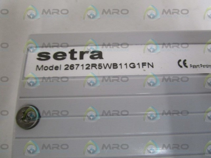 SETRA DIFFERENTIAL PRESSURE TRANSDUCER 26712R5WB11G1FN  NSMP