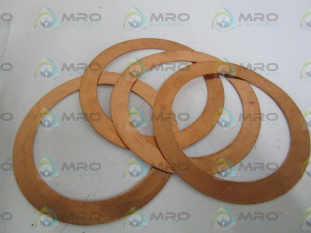 LOT OF 4 FISHER TEMP. CONTROL VALVE GASKET 009191-705-426 *NEW NO BOX*
