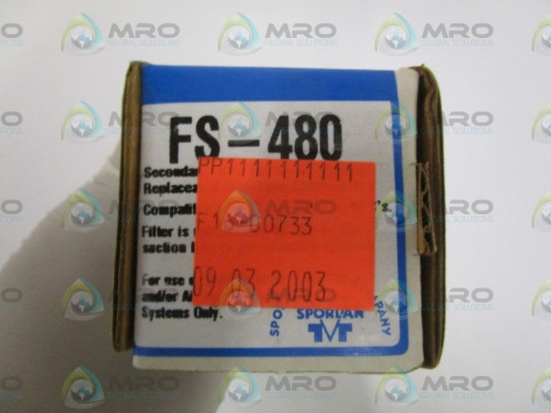 SPORLAN FILTER 481461  NSMP