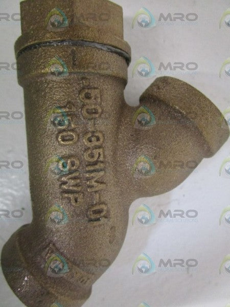 MUELLER Y-TYPE BRONZE 1/2" STRAINER .50-351M-01  NSNP