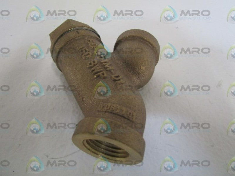 MUELLER Y-TYPE BRONZE 1/2" STRAINER .50-351M-01  NSNP