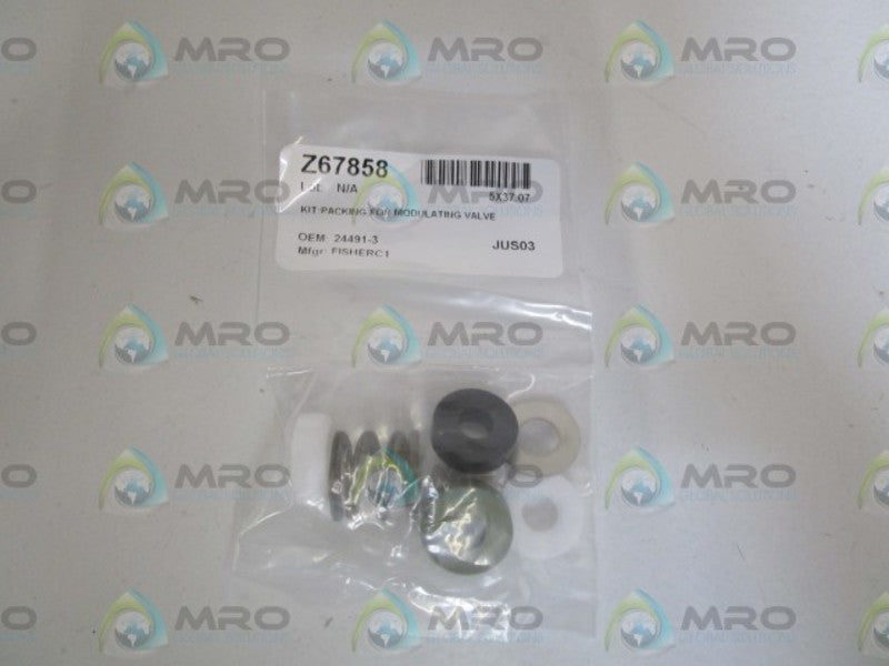FISHER KIT FOR MODULATING VALVE 24491-3  NSNP IN BAG