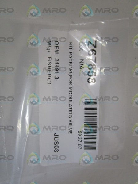 FISHER KIT FOR MODULATING VALVE 24491-3  NSNP IN BAG