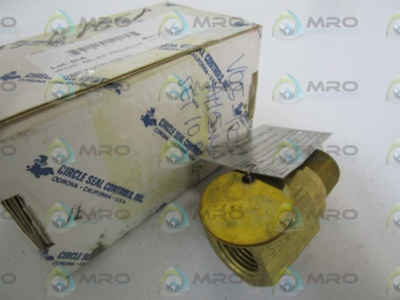 CIRCLE SEAL 1/2" PRESSURE RELIEF VALVE 562B-4MP-10  NSMP