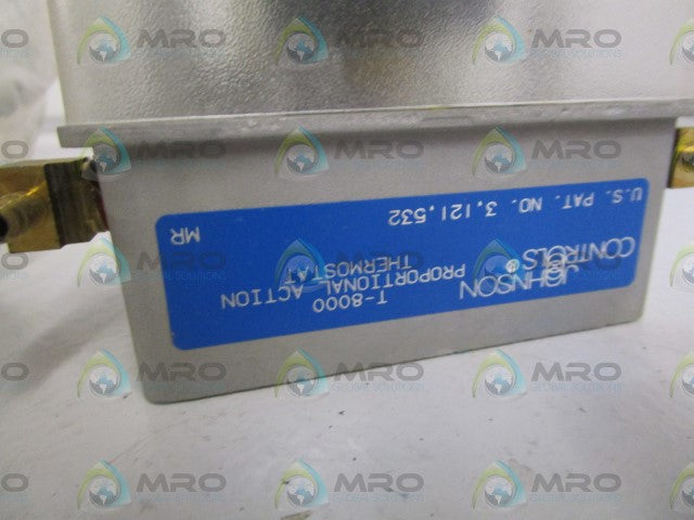 JOHNSON CONTROLS TEMPERATURE CONTROLLER T-8000-6 *NEW IN BOX*