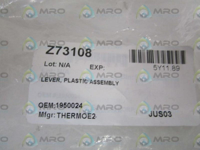THERMO PLASTIC ASSEMBLY LEVER 1950024  NSNP