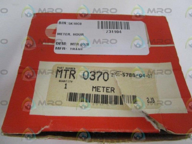 TRANE HOUR METER MTR 0370 *NEW IN BOX*
