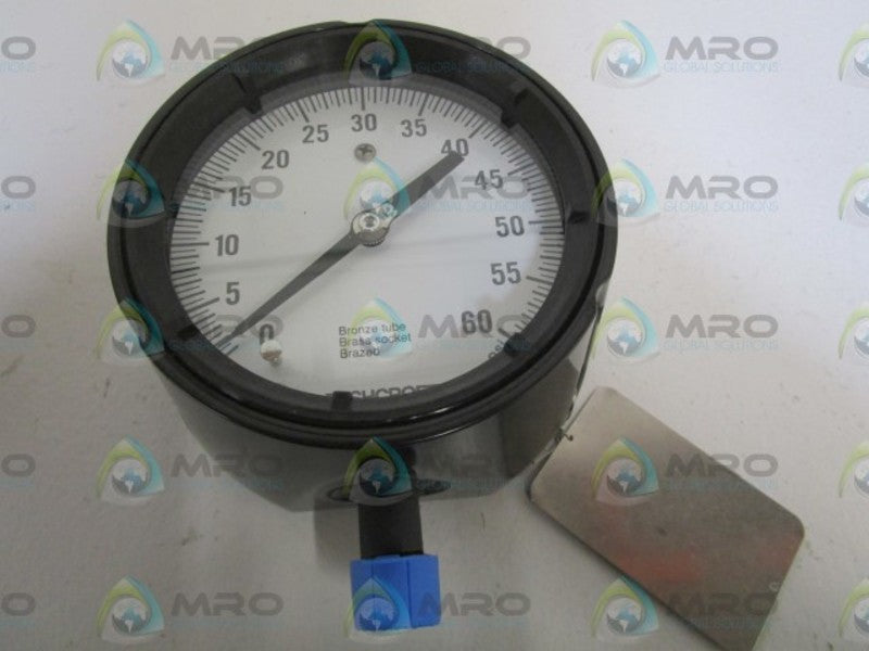 ASHCROFT 451279AS04L60# 60PSI 4-1/2" NSMP