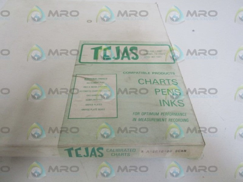 TEJAS CALIBRATED CHARTS X-A-SR10-8D  NSMP